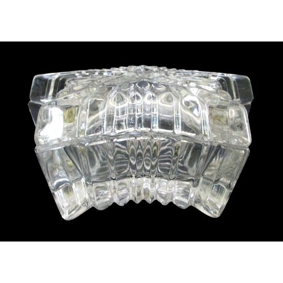 Vintage Crystal Star-Shaped Trinket Treasure Stash Presentation Box - Vintage Kr - Picture 2 of 6